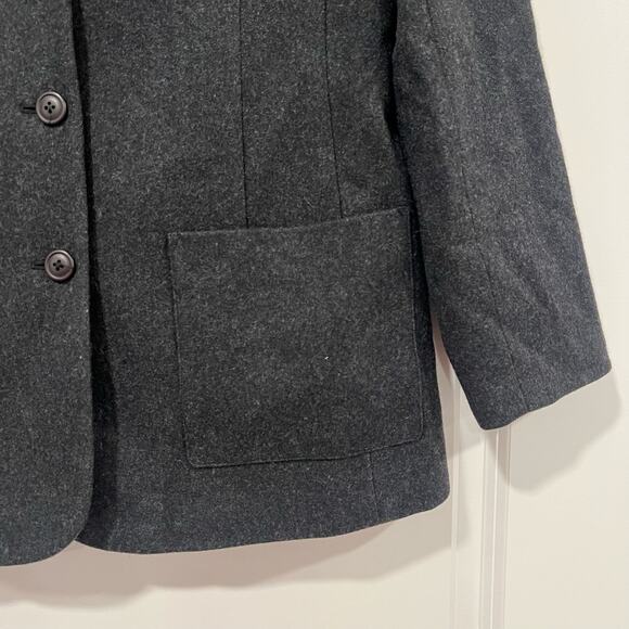 Eddie Bauer Women's Wool Coat in Grey Size Small - Picture 2 of 11
